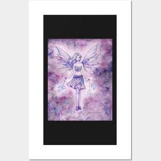 Astralina Celestial Star Fairy Fantasy Art Posters and Art